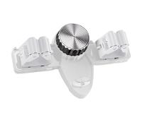 Generisch Gancio a - 19 cm gancio per, supporto per scopa, organizer da parete, forte, senza foratura, per bagno, cucina, lavanderia