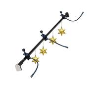 Generisch Gancio per ghirlanda, regolabile, corona in metallo, clip per decorazione stagionale, organizer, gancio per telaio della porta, gancio per porta, per Natale, Halloween, parete