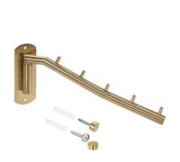 Generisch Gancio per piante da parete, supporto angolare regolabile, supporto per piante da parete resistente, per vasi di fiori, mangiatoia per uccelli, lanterna, appartamento, soggiorno