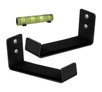 Generisch Gancio per tappetino da yoga, 2 pezzi, supporto da parete, accessorio per il fitness per fasce di resistenza, rullo in schiuma, cinghia per scuola, studio, palestra, casa, camera da letto