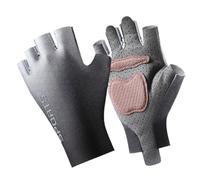 Generisch Gants D'Entraînement Pour - Vélo Et Skate Half Finger | 2 X De Pêche Conçus Pour Petits | Mittens Non-Glissant Pour Skateboard Planche À Roulettes