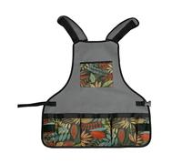 Generisch Garden Apron, Heavy Duty Gardening Apron with Pockets, Adjustable Lightweight Fit, Sturdy Fabric, Tool Storage Smock for Yard Work, Harvesting, Kitchen, BBQ, Painting, Crafting