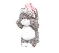 Generisch Gatto di peluche, 35 cm, morbido e dolce, per bambini e adulti, decorazione per la casa, la camera da, il soggiorno, il divano, il, la scrivania, l'auto