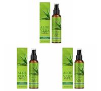 Generisch Gel organico di aloe vera per il corpo del viso entro 12 ore dalla raccolta, gel di aloe leggero non appiccicoso, idratante lenitivo per la pelle del cuoio capelluto, capelli idratante (3