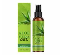 Generisch Gel organico di aloe vera per il corpo del viso entro 12 ore dalla raccolta, gel di aloe leggero non appiccicoso, idratante lenitivo per la pelle del cuoio capelluto capelli idratazione (1