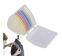 Generisch Gesso da cucito, gesso per trapuntatura, strumento cancellabile, gesso triangolare, accessori per trapuntatura, strumento per marcatura per designer, taglierine professionali