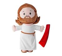 Generisch Gesù imbottito per bambini, morbido peluche a forma di Gesù dei
