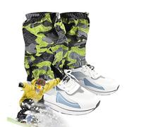 Generisch Ghette per scarpe da trekking, ghette impermeabili - Borse da trekking per le gambe - Protezione per le gambe, ghette regolabili, ghette per le ciaspole, escursioni, caccia