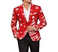 Generisch Giacca da sera da uomo, stile classico | Vestibilità comoda con vestibilità comoda per il tempo libero con un look moderno