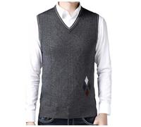 Generisch Giacca da uomo da uomo, sportiva, per il tempo libero, blazer, vestibilità normale, con un bottone, business, blazer, sport, giacca in pelle per l'inverno e l'autunno, risvolto in pelle PU