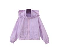 Generisch Giacche per ragazze softshell per bambini, giacca invernale per le mezze stagioni, parka invernale per ragazzi e ragazze primavera e sottile, leggera ed elegante, casual, giacca a vento