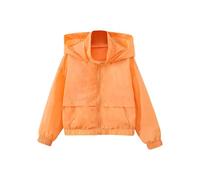 Generisch Giacche per ragazze softshell per bambini, giacca invernale per le mezze stagioni, parka invernale per ragazzi e ragazze primavera e sottile, leggera ed elegante, casual, giacca a vento