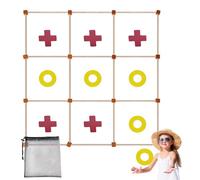 Generisch Giant Game Outdoor Yard Activity Learning Tool Hand Eye Coordination Skill Builder Fun Challenge for Kids Backyard Party Camping School Carnival Family Events, 35,43 x 35,43 pollici