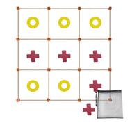 Generisch Giant Outdoor Games, Yard Lawn Games, Hand Eye Coordination Tool 35.43x35.43 inches, Educational Learning Toy, Backyard Carnival Accessory, Camping Family Party Fun, Kids Entertainment