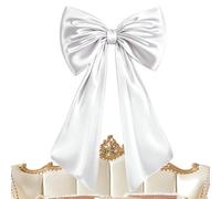 Generisch gigante per albero di Natale, 102 x 60 cm, extra large | Fiocco oversize decorativo come accessorio per la casa per porta, matrimonio, fidanzamento, compleanno, camera da letto