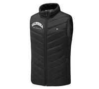 Generisch Gilet riscaldante intelligente con tecnologia termica a nove zone, per le attività invernali e all'aria aperta, Nero , 3XL