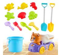 Generisch Giocattoli da spiaggia per bambini - Amplificatore di interattivo, set di 14 pezzi sandbox accattivanti creazioni di sabbia, giocattolo di sabbia per bambini per Capodanno, casa