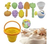 Generisch - Giocattoli di sabbia - giocattoli di sabbia per giocare, set escavatore per bambini all'aperto, giochi da spiaggia per bambini, casa, vacanze, piscina, viaggi, giochi all'aperto