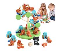 Generisch Giocattoli impilabili - Gioco d'equilibrio per bambini | Competenze motorie interattive Gioco Per Interni Scuola Tabella Promozione di apprendimento