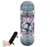 Generisch - Giocattoli per skateboard, realistici e divertenti schemi per le dita, per skateboard, giocattolo educativo per skateboard, regalo per feste, giocattolo novità