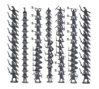 Generisch Giocattoli Soldati Uomini - Set di personaggi | Miniature Antiche Statue Modello Set di Giocattoli Per Progetti Educativi Giochi Di Ruolo Rag