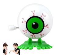 Generisch Giocattolo a carica per Halloween per bambini, sfera oculare, movimento a molla, piccolo giocattolo novità, decorazione da scrivania, premi di gioco di carnevale, oggetti di scena horror