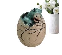 Generisch Giocattolo con uova di dinosauro, statuette decorative fatte a mano, giocattolo per bambini e ragazze, per la casa, per feste di Pasqua, per interni e compleanni
