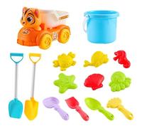 Generisch Giocattolo da spiaggia per bambini - Set di sabbia colorata | giocattolo per bambini | per feste di Capodanno, casa, cortile, giardino, ragazze, bambini e adulti