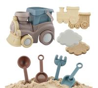 Generisch Giocattolo di sabbia - gioco di scavo e pala - giocattolo e set di secchi | per bambini in estate in viaggio in vacanza resort sul mare giardino cortile