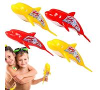 Generisch Giocattolo galleggiante da pesce, giocattolo subacqueo, giocattolo subacqueo, giocattolo per bambini, set con bastoncini da immersione, sirene, alghe, banditi, pietre preziose, regalo per