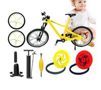 Generisch Giocattolo - Mini Bicicletta Da 4,13 Pollice In Acciaio, Lega Robusta | Giocattoli Dita Per Sfide Downhill, Coordinazione Occhio Mano E Imparare Nuove Abilità