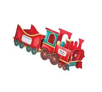 Generisch Giocattolo natalizio con treno festivo e scomparti, A | Il design festivo degli scomparti offre molto spazio per caramelle, regali, presentazioni per le vacanze