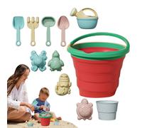 Generisch Giocattolo per bambini, set da costruzione, giocattolo per tomba con secchiello pieghevole per la frutta per bambini 3 anni in su, per l'uso all'aperto, in giardino, in piscina