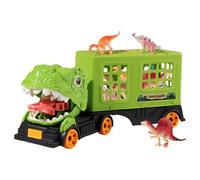 Generisch Giocattolo per camion acido, Tyrannosauro, trasporto auto con figura, veicoli fantasia, per bambini, ragazze, asilo interno, all'aperto, viaggi, feste, picnic, compleanno