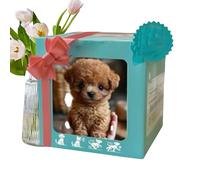 Generisch Giocattolo per cani per bambini, Interattivo Elettronico Giocattoli Con Guinzaglio Che Corre Bambini E Abbaia, Robot realistico Cucciolo Elettronico Peluche Regalo Ragazza