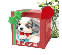 Generisch Giocattolo per cani per bambini, Interattivo Elettronico Giocattoli Con Guinzaglio Che Corre Bambini E Abbaia, Robot realistico Cucciolo Elettronico Peluche Regalo Ragazza