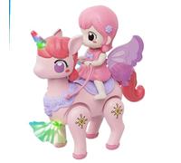 Generisch Giocattolo per Gattonare - per la Corsa del Bambino con Musica e Luce, attività interattiva per Lo Sviluppo sensoriale, Tappeto da Gioco per Gattonare e