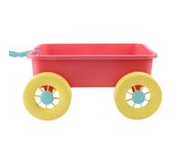 Generisch Giocattolo per Passeggino, Robusto Carrello con, Set per Avventure in Spiaggia, Portatile, Colore Chiaro, per Il Libero, attività in Giardino, Gite in Mare, Rosso
