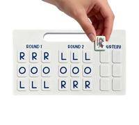 Generisch Gioco da tavolo Mahjong | Gioco strategico con 24 scomparti, vassoio Mahjong solitario | Per serate di gioco, riunioni, famiglia, anziani, adulti, bambini