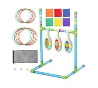 Generisch Gioco d'azzardo | Gioco interattivo con illuminazione a LED | Divertente gioco di lancio interattivo | Per esterni, giardino, parco, sport, gioco, famiglia, adulti, bambini, ragazze
