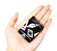Generisch gioco di carte - giochi da tavolo e regali per feste, set da poker compatto in miniatura, per la famiglia, gli amici, la casa, il viaggio, il campeggio, il picnic