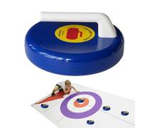 Generisch Gioco di curling, Tavoli Shuffleboard leggeri, Tavoli da gioco per sport ricreativi, Attrezzature per adulti, bambini, uffici, feste, giardino, pavimento, desktop, riunioni di famiglia