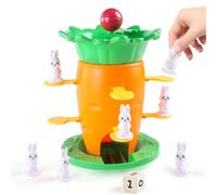 Generisch Gioco di equilibrio - Puzzle interattivo come torre di carota con otto personaggi - Giocattoli di, scuola e feste bambini 3 anni in su, così come le ragazze