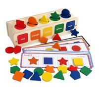 Generisch Gioco di mappatura per bambini - Gioco di - Puzzle di ordinamento per l'insegnamento dei colori | Per ragazze prescolari a casa lezioni viaggi asilo