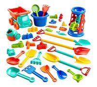 Generisch Gioco di sabbia da spiaggia, gioco per attività all'aperto, set da gioco da spiaggia, per le bambine dai 3 ai 10 anni, viaggi, vacanze, impianti di vacanza, giardino, cortile e parco