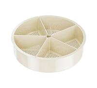 Generisch girevole per snack, girevole con drenaggio per la conservazione della frutta, contenitore girevole, per la conservazione di snack, noci, caramelle, cracker e cracker