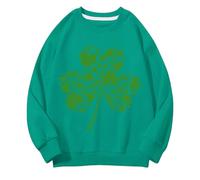 Generisch Girls and Boys Round Neck Felpe Spring and Autumn St Day Middle and Large Children's Felpe Retro Personality 2D Printing Children's Casual Felpa Baby, Ag., 12-13 Jahre