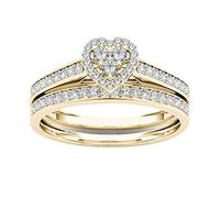 Generisch Gli anelli poster con anello placcato con intarsi e anelli americani in lega di zircone, ginocchiere anelli (come show, A8)