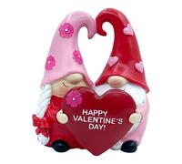 Generisch GNOME Statua, Gnomes Tiered Tray Decor, Swedish Gnomes Figurines, Heart Love GNOME, Perfect for Christmas, Valentine's Day, or Home Decor, Making an Ideal Present for Him or Her.