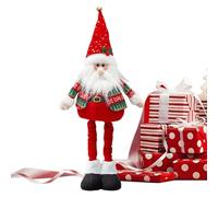 Generisch Gnomos De Peluche Navideños | Figuras Decorativas De Santa Claus para Chimenea Mesa Escritorio | De Navidad para Hogar Fiesta Jardín Esterno Interior